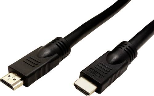 Roline HDMI Anschlusskabel HDMI-A Stecker, HDMI-A Stecker 15.00m Schwarz 14.01.3452 Geschirmt, Aktiv von Roline