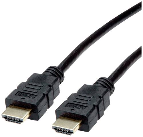 Roline HDMI Anschlusskabel HDMI-A Stecker 1.50m Schwarz 11.04.5931 Geschirmt HDMI-Kabel von Roline