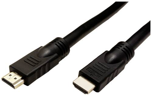 Roline HDMI Anschlusskabel HDMI-A Stecker 20m Schwarz 14013455 HDMI-Kabel von Roline