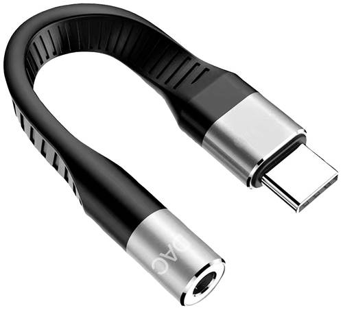 Roline USB-C®, Audio Adapter [1x USB-C® Stecker - 1x 3.5 mm-Buchse] 12033241 von Roline