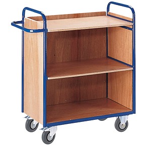 Rollcart Etagenwagen 08-7332 blau 118,0 x 50,0 x 93,0 cm von Rollcart