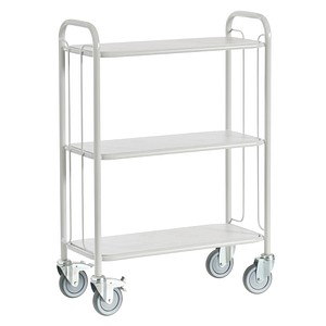 Rollcart Etagenwagen 08-7473 weiß 80,0 x 38,0 x 110,0 cm Rollcart Etagenwagen 08-7473 weiß 80,0 x 38,0 x 110,0 cm von Rollcart