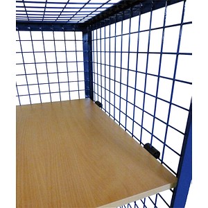 Rollcart Fachboden buche 69,5 x 69,5 cm von Rollcart