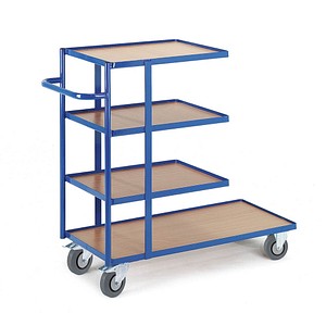 Rollcart Kommissionierwagen 08-7720 blau 47,0 x 104,0/63,0 x 106,0 cm von Rollcart