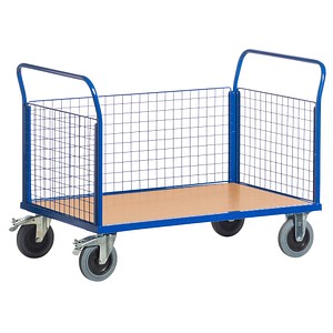 Rollcart Paketwagen 02-6098 blau 80,0 x 137,0 x 99,0 cm von Rollcart