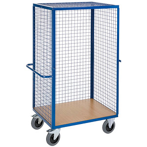 Rollcart Paketwagen 08-7655 blau 115,0 x 72,0 x 180,0 cm von Rollcart