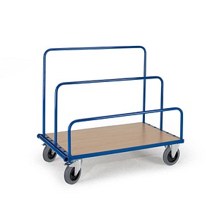 Rollcart Plattenwagen 11-1282+11-1290+11-1291+11-1292 blau 134,0 x 80,0 x 31,0 cm von Rollcart