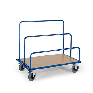 Rollcart Plattenwagen 11-1283+11-1290+11-1291+11-1292 blau 134,0 x 80,0 x 31,0 cm von Rollcart