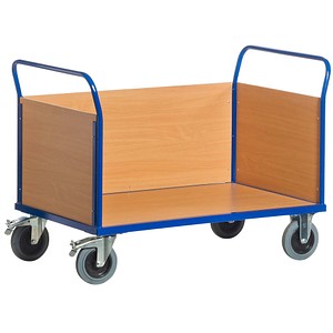 Rollcart Transportwagen 02-6087 blau 70,0 x 117,0 x 99,0 cm bis 600,0 kg von Rollcart
