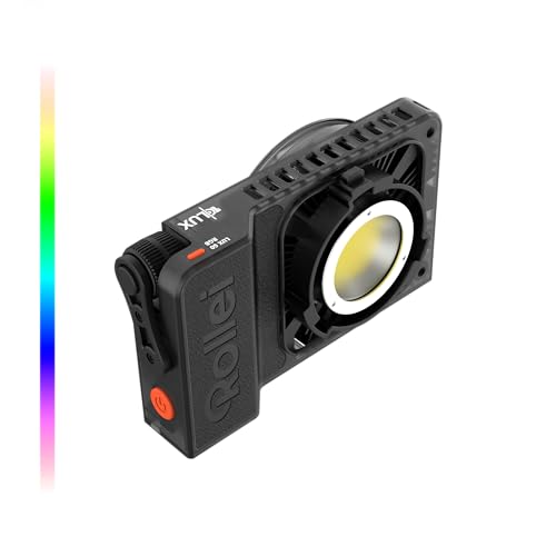 Professionelles LED-Dauerlicht | RGB | 60W | LUX-Serie - Stufenlose Helligkeitsregulierung, 360 RGB-Farben, Duale Stromversorgung Professionelles LED-Dauerlicht | RGB | 60W | LUX-Serie - Stufenlose Helligkeitsregulierung, 360 RGB-Farben, Duale Stromversorgung von Rollei