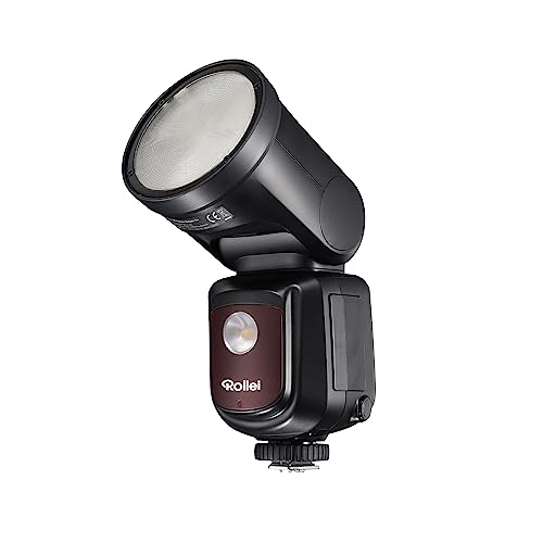 ROLLEI HS Freeze Portable PRO - Aufsteckblitz für Sony I Blitzgerät I Kamera I Blitzschuh I Hot-Shoe-Anschluss I 9 Stufen von Rollei