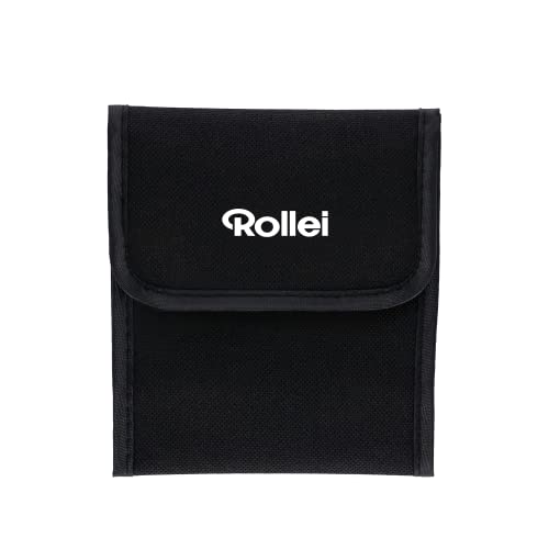 Rollei 3er Rundfiltertasche. Filtertasche in schwarz zur sicheren Aufbewahrung für 3 Schraubfilter bis zu 82mm Durchmesser. Rollei 3er Rundfiltertasche. Filtertasche in schwarz zur sicheren Aufbewahrung für 3 Schraubfilter bis zu 82mm Durchmesser. von Rollei