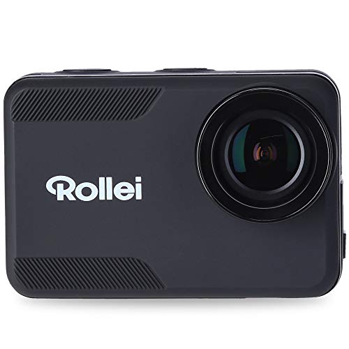 Rollei 40327 Action-Cam 6s Plus I 4K 30fps Unterwasserkamera wasserdicht bis 10m,Tiefe, Zeitraffer, Slow-Motion, Slow-Motion, Loop Funktion I inkl. 7-TLG. Halterungen von Rollei