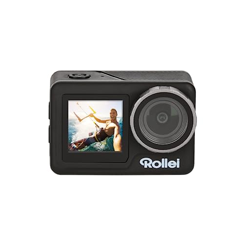 Rollei Actioncam 11S Plus, wasserdichte Actioncam mit 4K Videoauflösung (30fps),Touchscreen und WiFi um per App die Kamera zu steuern. von Rollei