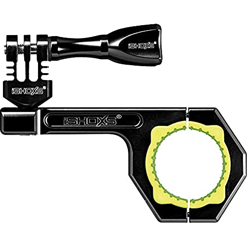 Rollei Actioncam Halterung BullBar 34 - professionelle Fahrrad-Halterung für alle GoPro kompatiblen Actioncams (Klemmbereich: 30-34 mm), aus eloxiertem Aluminium - Schwarz von Rollei