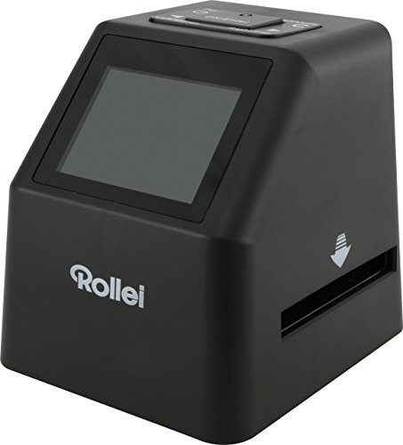 Rollei DF-S 310 SE Dia Film Scanner (Special Edition mit extra Zubehör, SD-/SDHC-Karten Steckplatz und USB 2.0 Schnittstelle) schwarz von Rollei