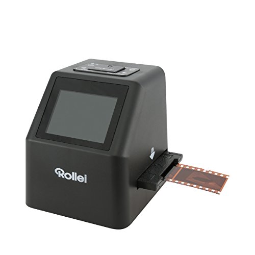 Rollei DF-S 310 SE Dia Film Scanner (Special Edition mit extra Zubehör, SD-/SDHC-Karten Steckplatz und USB 2.0 Schnittstelle) schwarz von Rollei