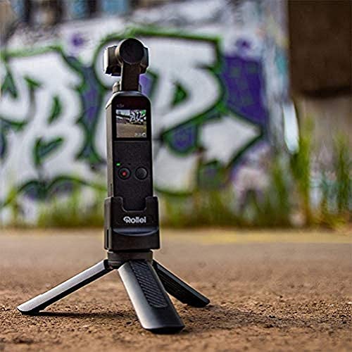 Rollei DJI Osmo Pocket Zubehör Set Starter I Mini-Stativ, GoPro Adapter, WLAN Modul Adapter & Stativ Adapter von Rollei