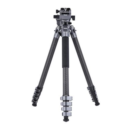Rollei Easy Traveler Video Carbonstativ - 4,5 kg Tragkraft, 164 cm Höhe, Ultraleicht, Kompakt, Mühelose Feststellfunktion Rollei Easy Traveler Video Carbonstativ - 4,5 kg Tragkraft, 164 cm Höhe, Ultraleicht, Kompakt, Mühelose Feststellfunktion von Rollei