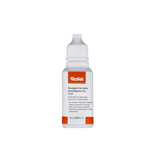Rollei Ersatz-Flüssigkeit (3er-Set) für SmokeMaster/Pro - Hochwertige Nebelflüssigkeit für kreative Effekte von Rollei