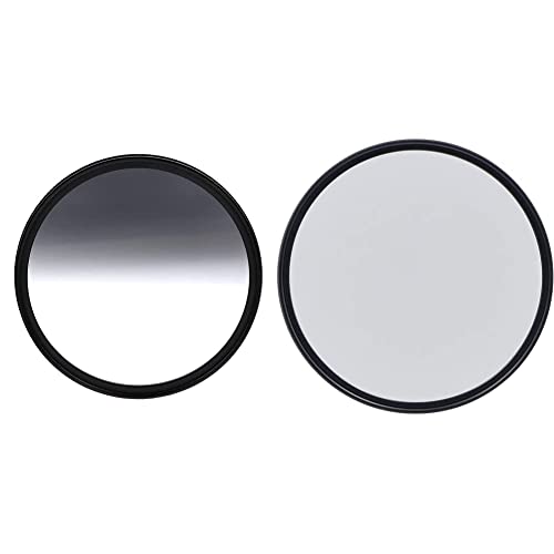 Rollei F:X Pro Grauverlaufs-Rundfilter Soft GND 8 (82 mm) & F:X Pro Rundfilter (82 mm, CPL-Filter) Schraubfilter aus Gorilla®* Glas mit hoher Farbtreue und Reflexionsfreiheit von Rollei