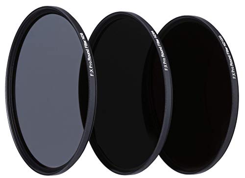 Rollei F:X Pro ND Filterset (ND 8, ND 64, ND1000) Neutraldichtefilter Set mit 3 Graufiltern (55mm) von Rollei