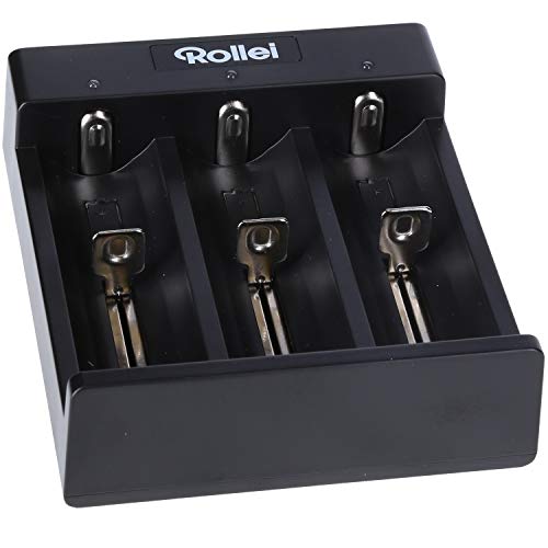 Rollei GO! DSLM Charger, Schnell-Ladegerät für die Akkus (26350) des Rollei GO! Gimbal DSLM von Rollei