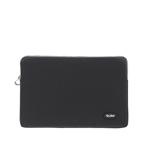 Rollei Laptoptasche - Universelle Laptop Schutzhülle für Laptops mit 13 Zoll, Schutz vor Kratzern und Verschmutzungen - Grau von Rollei