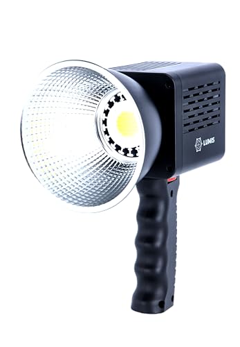 Rollei Lumis COB 40W Bi-Color LED-Dauerlicht - Ultra-kompakt, Helles COB-Licht, Haltegriff für Kreative Shootings, Integrierter Akku, Inklusive Reflektor und Diffusor von Rollei