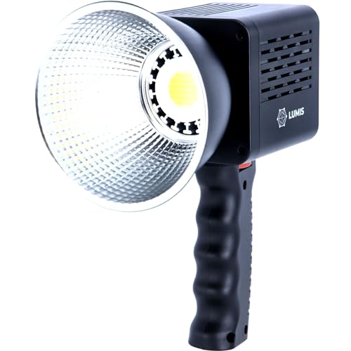 Rollei Lumis COB 40W Bi-Color LED-Dauerlicht - Ultra-kompakt, Helles COB-Licht, Haltegriff für Kreative Shootings, Integrierter Akku, Inklusive Reflektor und Diffusor von Rollei