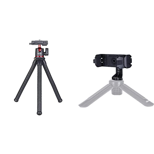 Rollei Monkey Pod 2, Flexibles Mini-Stativ mit Smartphone-Halterung & Rollei Smartphone-Halterung II, professionelle Handy-Halterung zur Montage auf einem Stativ im Hoch- und Querformat Rollei Monkey Pod 2, Flexibles Mini-Stativ mit Smartphone-Halterung & Rollei Smartphone-Halterung II, professionelle Handy-Halterung zur Montage auf einem Stativ im Hoch- und Querformat von Rollei