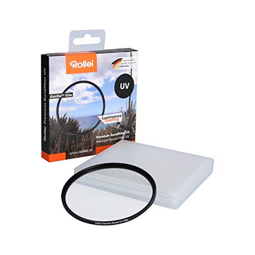 Rollei Premium Rundfilter UV 67 mm - UV Filter und Schutzfilter mit Aluminium-Ring aus Glas mit spezieller Beschichtung - Größe: 67 mm von Rollei