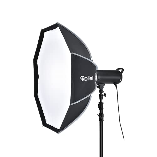 Rollei Profi Studio-Blitz klick-Octabox 100cm - Faltbare Octagonale Softbox mit Bowens-Anschluss - Lichtformer für Studio-Blitzgeräte, 28161_Parent Rollei Profi Studio-Blitz klick-Octabox 100cm - Faltbare Octagonale Softbox mit Bowens-Anschluss - Lichtformer für Studio-Blitzgeräte, 28161_Parent von Rollei