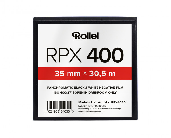 Rollei RPX 400 35mm x 30,5m von Rollei