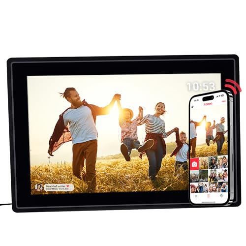 Rollei Smart Frame WiFi 100 in schwarz. 10.1 Zoll digitaler Bilderrahmen mit WiFi-Funktion zur Wiedergabe Ihrer Fotos und Videos mit Ton. Rollei Smart Frame WiFi 100 in schwarz. 10.1 Zoll digitaler Bilderrahmen mit WiFi-Funktion zur Wiedergabe Ihrer Fotos und Videos mit Ton. von Rollei
