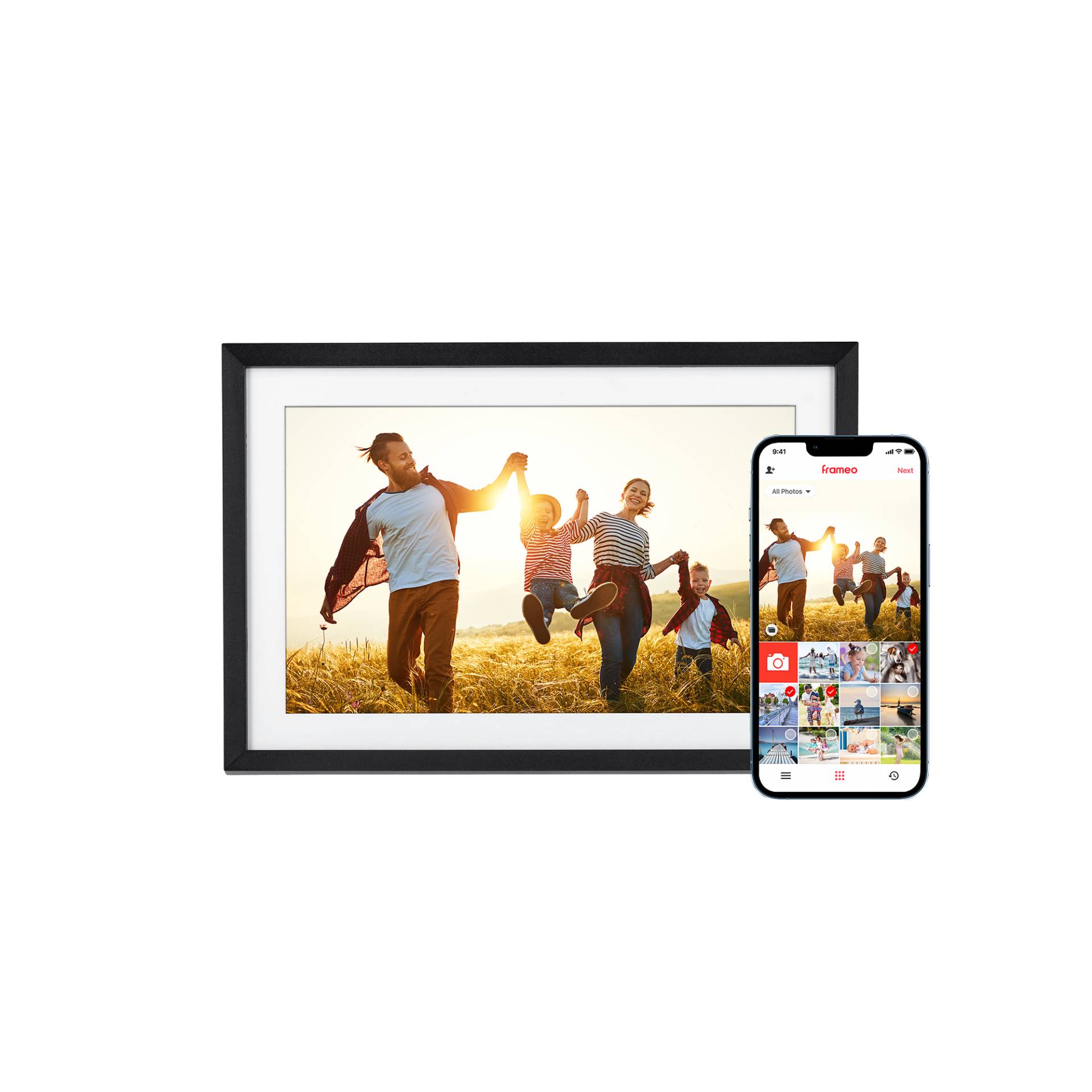 Rollei - Smarter Bilderrahmen - 10" Diagonale - Wifi - App Steuerung - Atmosphere Light - Modell 104 - 10.1-inch Rollei - Smarter Bilderrahmen - 10" Diagonale - Wifi - App Steuerung - Atmosphere Light - Modell 104 - 10.1-inch von Rollei
