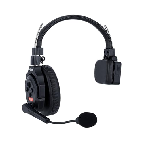 Rollei Xtalk X1 Intercom-Headset | Flexibel, Rauschunterdrückung, Live-Audio | Bis zu 350 m Reichweite, 20 Stunden Akkulaufzeit (Xtalk X1) von Rollei