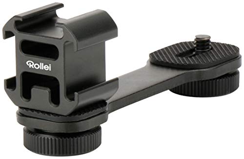 Rollei Zubehörschiene zum Montage von Zubehör wie Mikrofon und Licht am Samrtphone-Gimbal oder an der Kamera., 28525 von Rollei