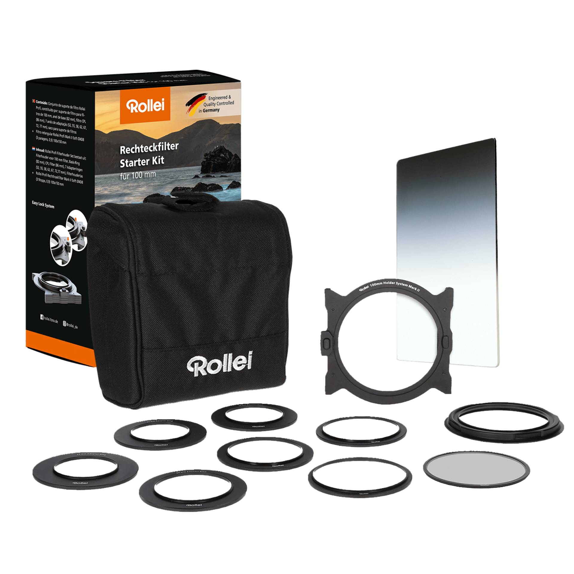 Starter Kit - 100 mm Rechteckfilter Mark II Soft Gnd8 Starter Kit - 100 mm Rechteckfilter Mark II Soft Gnd8 von 26280