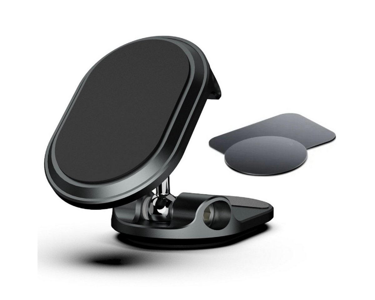 Roller Klinik E03 Universelle 360° Handyhalterung Auto KFZ Magnet Armaturenbrett Handy-Halterung, (bis 7,00 Zoll, Packung, 1-tlg., 3-tlg., Multifunktional, 360 Grad Kugelgelenk Rotation) von Roller Klinik