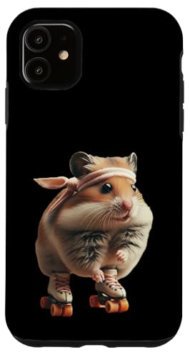 Roller Disko Hamster Hülle für iPhone 11 Roller Disko Hamster Hülle für iPhone 11 von Roller Zoo, lustige Skater Geschenke