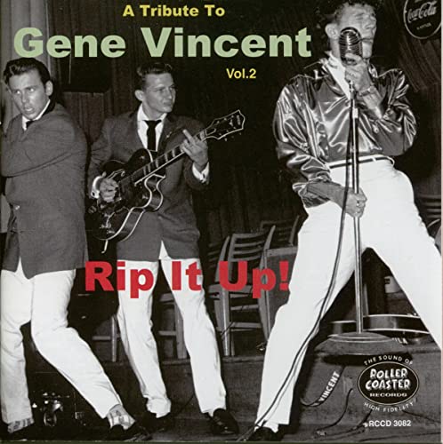 Rip It Up-a Tribute to Gene Vincent Vol.2 (2-CD) von Rollercoaster (Bear Family Records)