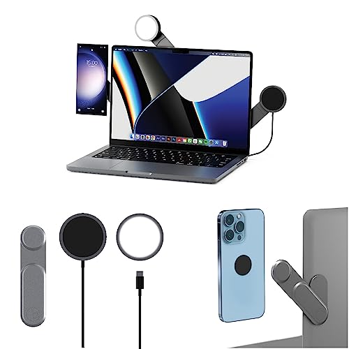 Rolling Square, Edge Full Kit, Smartphone-Halter, Universalladegerät für Smartphones, Handy-Halterung, Halterung für Smartphones, Space Grau von Rolling Square