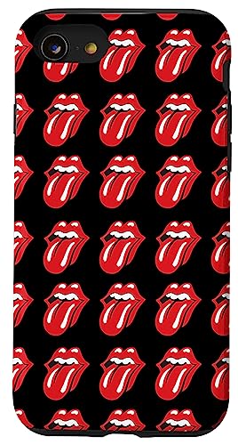Hülle für iPhone SE (2020) / 7 / 8 Rolling Stones Offizielles Logo, Schwarz von Rolling Stones