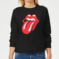 Rolling Stones Classic Tongue Damen Sweatshirt - Schwarz - L von Rolling Stones