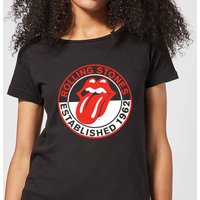 Rolling Stones Est 62 Damen T-Shirt - Schwarz - M von Rolling Stones