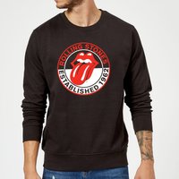 Rolling Stones Est 62 Sweatshirt - Schwarz - M von Rolling Stones