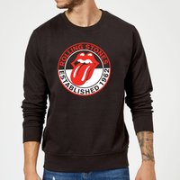 Rolling Stones Est 62 Sweatshirt - Schwarz - S von Rolling Stones