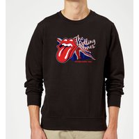 Rolling Stones Lick The Flag Sweatshirt - Schwarz - M von Rolling Stones