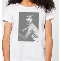 Rolling Stones Mick BW2 Damen T-Shirt - Weiß - L von Rolling Stones